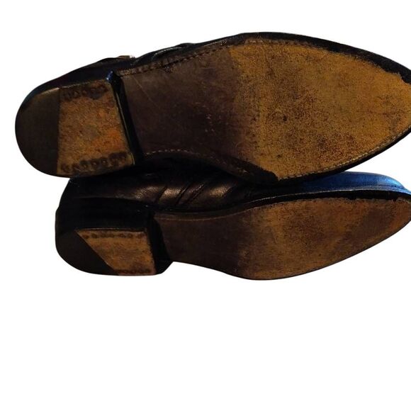 Frye Tall Black Leather Women's Boots - Picture 7 of 16